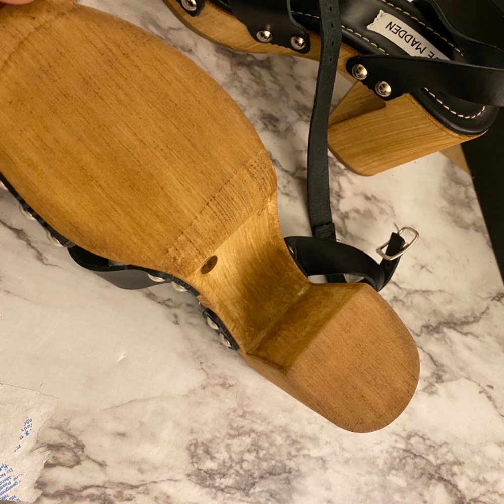 Steve Madden Marsha Lthr Sandles Sz8 Nib - image 3